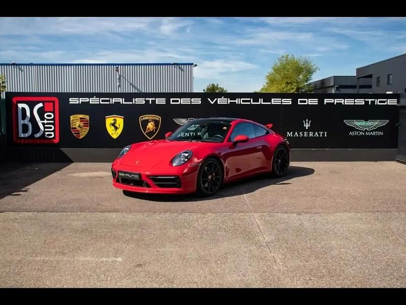 Rouge Utilisé 2019 Porsche 911 Carrera S Coupé | 139 900 € (Prix cher) - Image 1/4