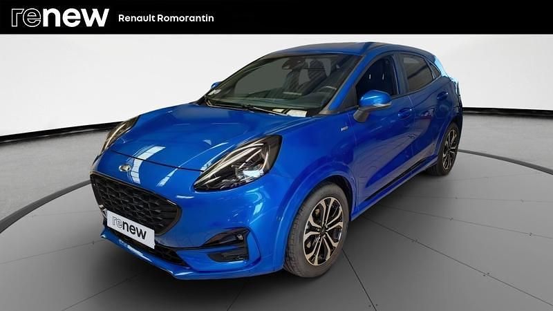 Bleu Utilisé 2022 Ford Puma Gen-E ST-Line SUV | 17 590 € (Prix juste) - Image 1/4