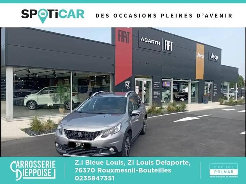 Gris Utilisé 2018 Peugeot 2008 Allure SUV | 11 480 € (Prix juste) - Image 1/4