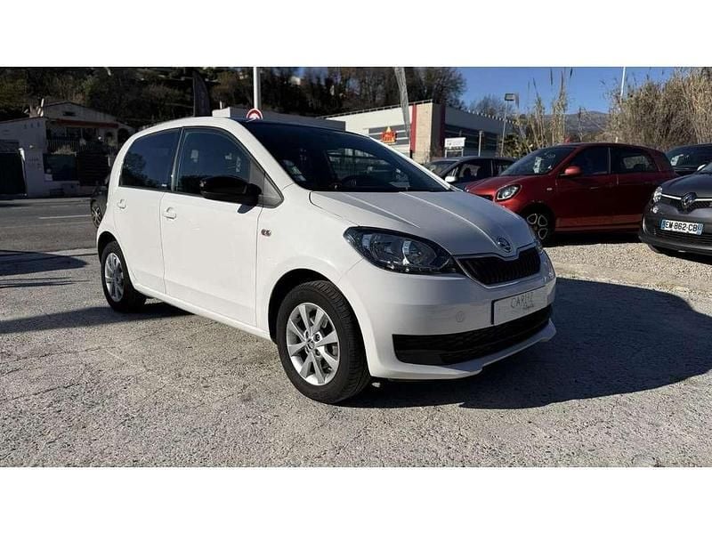 Occasion Skoda Citigo Clever 60 ch (44 kW) 2018 Blanc Citadine