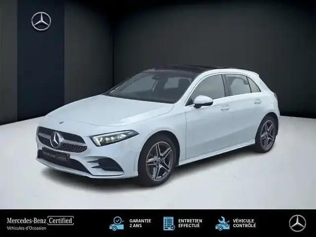 Blanc Occasion 2022 Mercedes A250 AMG line Berline | 29 400 € (Prix juste) - Image 1/4