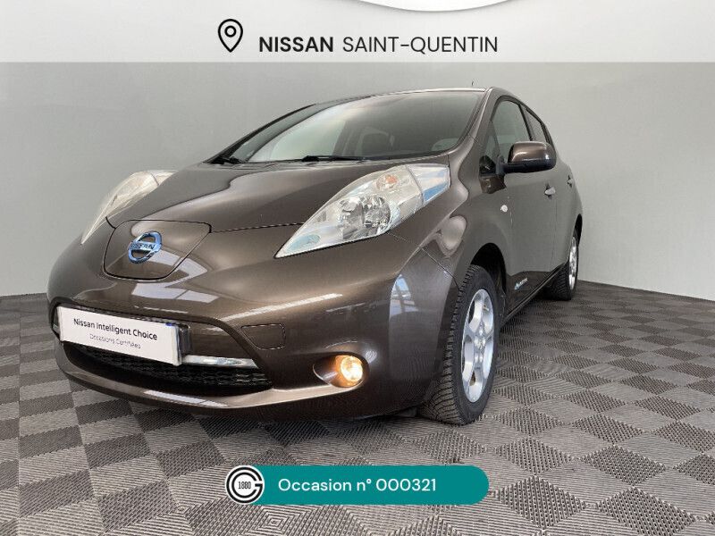 Marron Utilisé 2016 Nissan Leaf Acenta Citadine | 7 790 € - Image 1/4