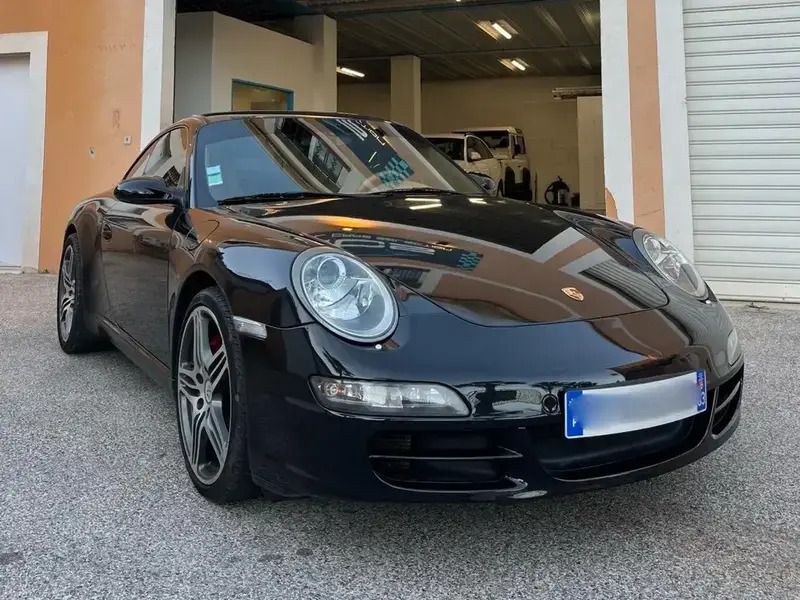 Noir Utilisé 2006 Porsche 911 Carrera S Coupé | 56 990 € (Prix juste) - Image 1/4