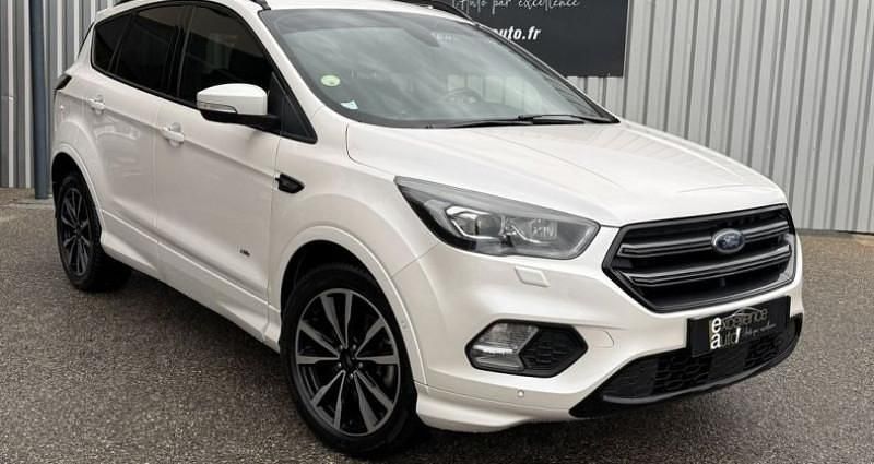 Blanc Occasion 2017 Ford Kuga ST-Line SUV | 18 990 € (Bon prix) - Image 1/4