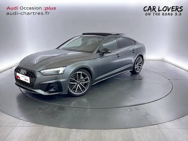 Gris daytona nacré Utilisé 2023 Audi A5 Sportback S-Line | 44 980 € (Prix cher) - Image 1/4