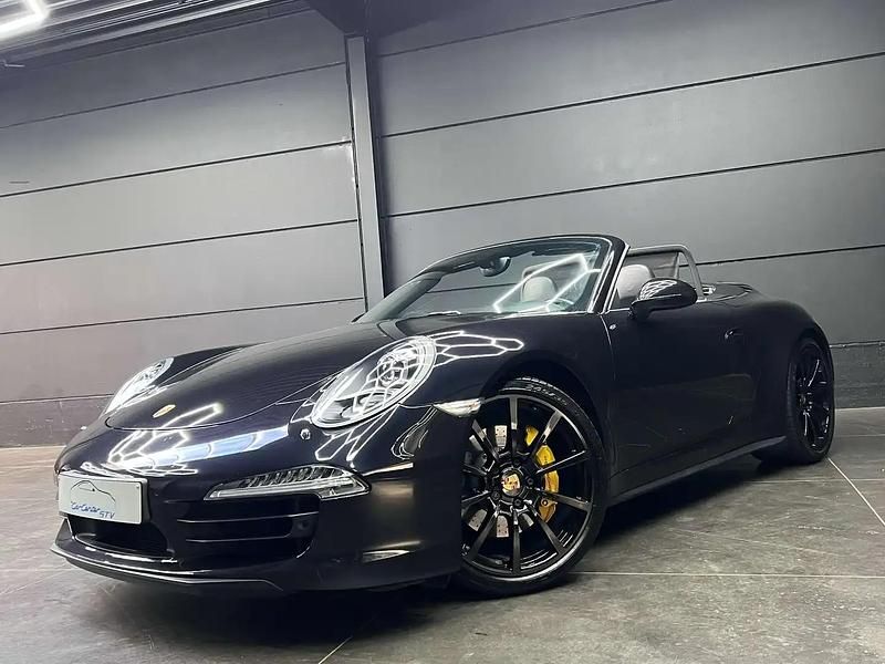Noir Utilisé 2013 Porsche 911 Carrera 4S Cabriolet Cabriolet | 86 991 € - Image 1/4