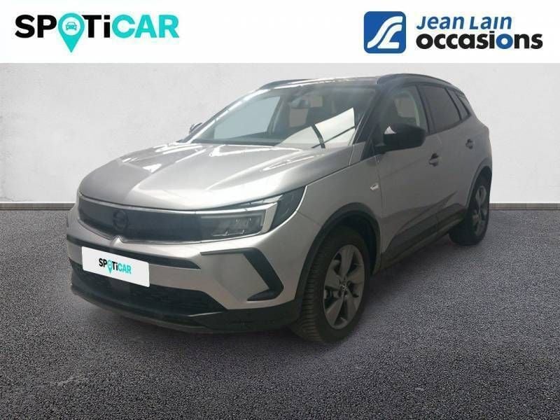 Gris Utilisé 2022 Opel Grandland X GS Line SUV | 22 974 € (Prix juste) - Image 1/3