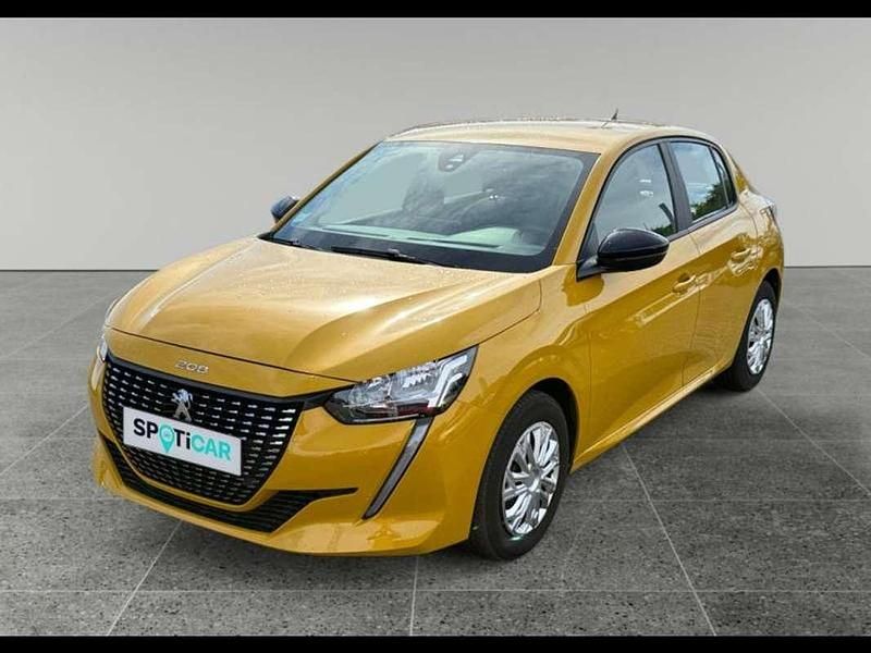 Occasion Peugeot 208 Active 76 ch (55 kW) 2022 Jaune Citadine