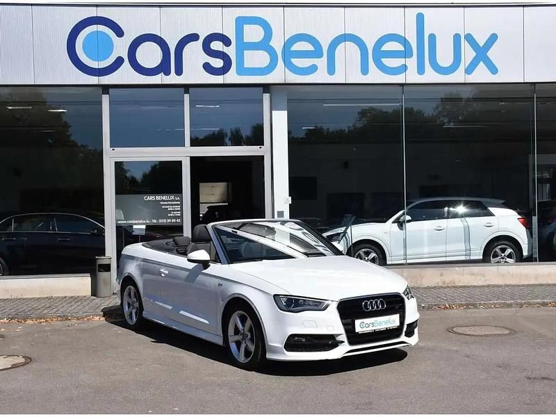 Blanc Utilisé 2015 Audi A3 Cabriolet S-Line Cabriolet | 18 480 € - Image 1/4