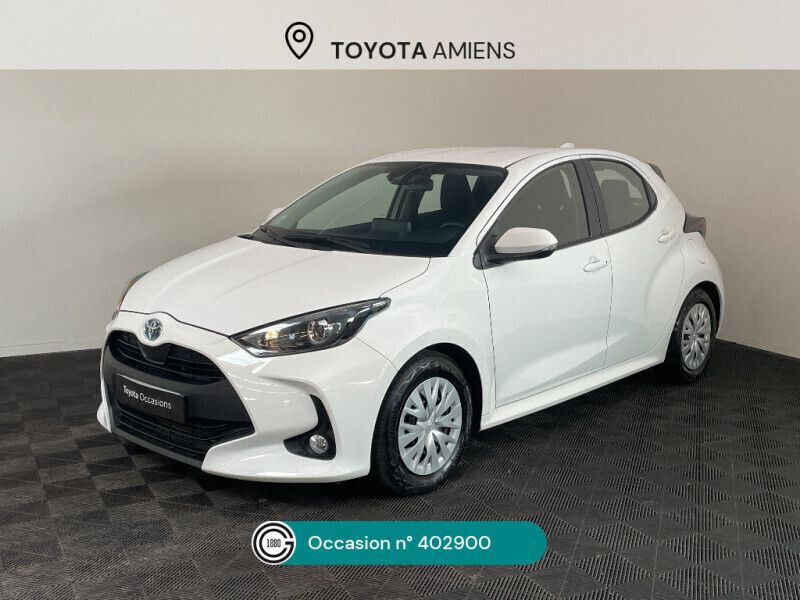 Blanc Utilisé 2022 Toyota Yaris Hybrid Citadine | 17 290 € (Super prix) - Image 1/4