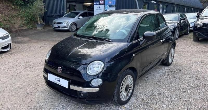 Noir Occasion 2011 Fiat 500 Lounge Citadine | 7 500 € (Prix juste) - Image 1/4