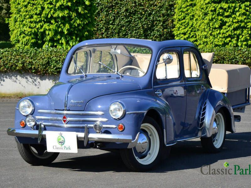 Bleu Utilisé 1954 Renault 4CV Cabriolet | 32 900 € - Image 1/4