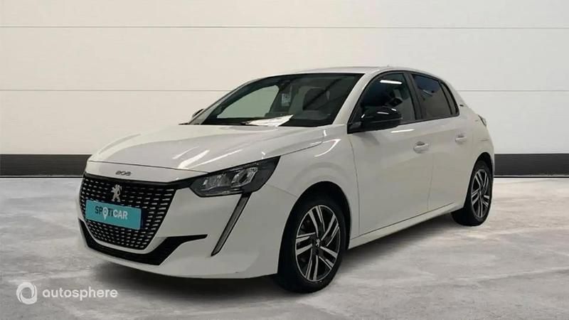 Blanc Utilisé 2023 Peugeot 208 Style Citadine | 14 599 € (Prix juste) - Image 1/4