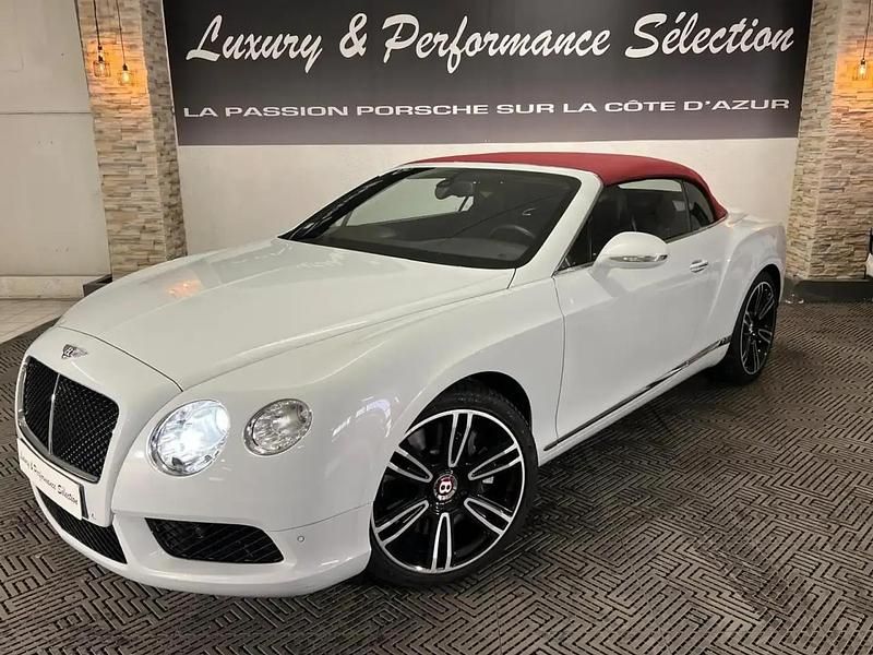 Blanc Occasion 2012 Bentley Continental GT Convertible Mulliner Cabriolet | 108 990 € - Image 1/4