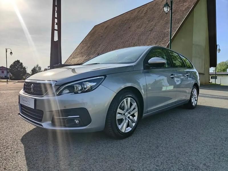 Gris Utilisé 2018 Peugeot 308 Business-Line Break | 7 990 € (Bon prix) - Image 1/4