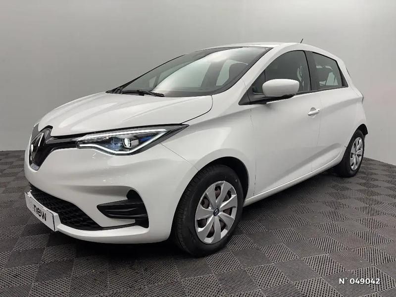 Blanc Occasion 2021 Renault Zoe Business Citadine | 14 990 € (Prix cher) - Image 1/4