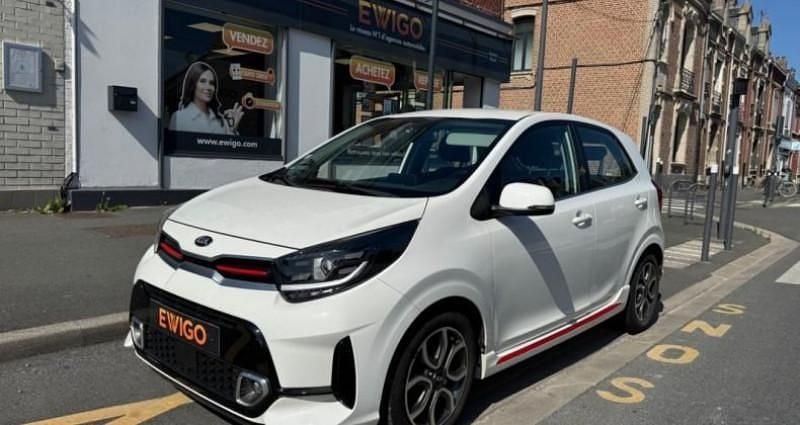 Blanc Utilisé 2020 Kia Picanto GT-Line Citadine | 10 990 € (Super prix) - Image 1/4