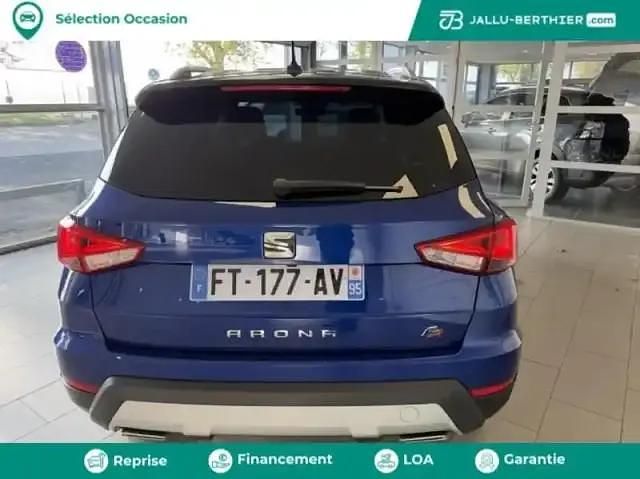 Occasion Seat Arona FR 2020 Bleu electrique/toit gris magnétique SUV