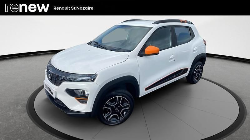Blanc Utilisé 2022 Dacia Spring Comfort Plus Citadine | 10 990 € (Prix juste) - Image 1/4