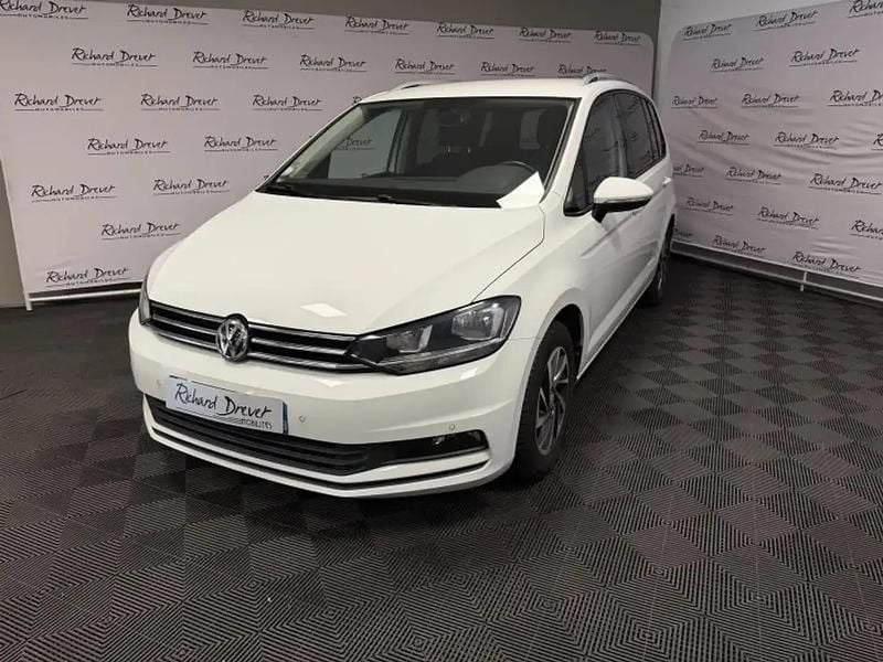 Blanc Occasion 2017 VW Touran Monospace | 17 490 € (Bon prix) - Image 1/4