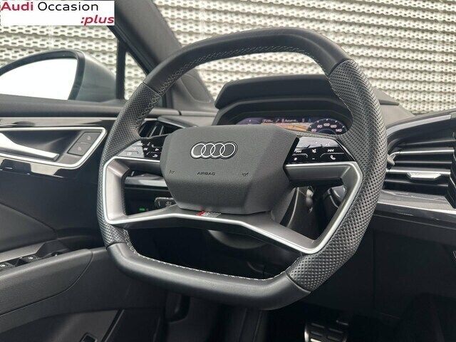 Argent fleuret métallisé Utilisé 2023 Audi Q4 Sportback e-tron S-Line SUV | 36 900 € (Super prix) - Image 1/4