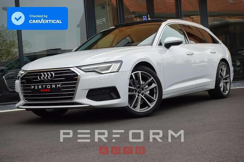 Blanc Utilisé 2020 Audi A6 Sport Break | 34 900 € (Prix cher) - Image 1/4