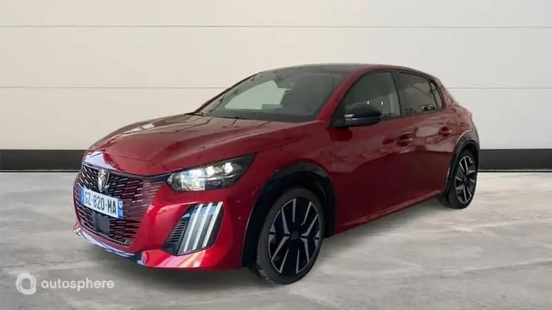 Rouge Utilisé 2024 Peugeot e-208 GT Citadine | 31 999 € - Image 1/4