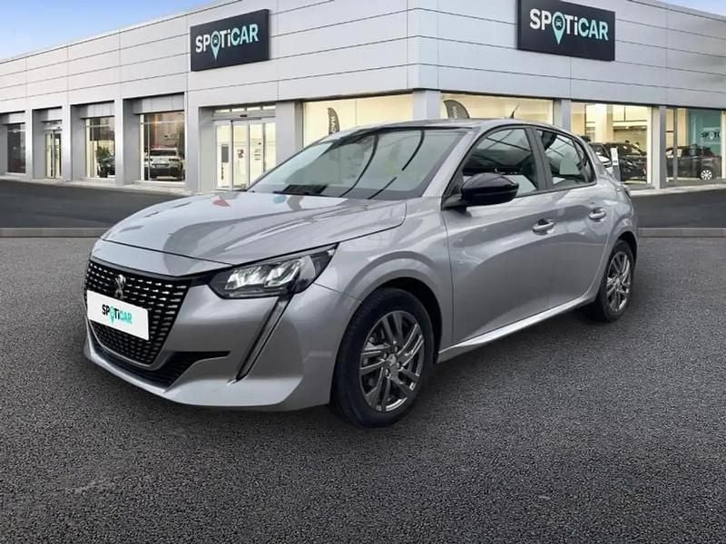 Gris Utilisé 2022 Peugeot 208 Active Citadine | 12 990 € (Prix juste) - Image 1/4