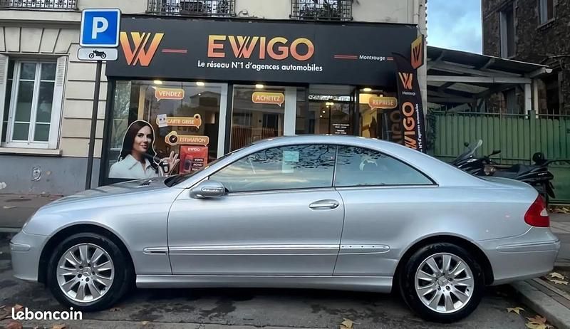 Occasion Mercedes CLK200 Elegance 163 ch (119 kW) 2005 Gris Coupé