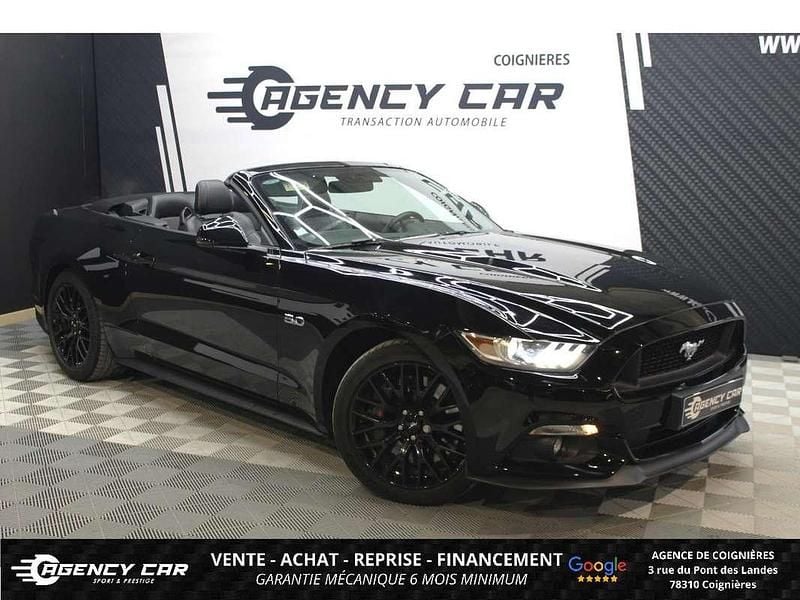Occasion Ford Mustang Premium Convertible 421 ch (309 kW) 2016 Noir Cabriolet