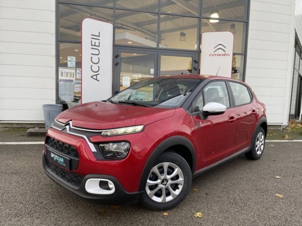 Rouge Utilisé 2023 Citroën C3 PureTech Citadine | 13 790 € (Prix juste) - Image 1/4