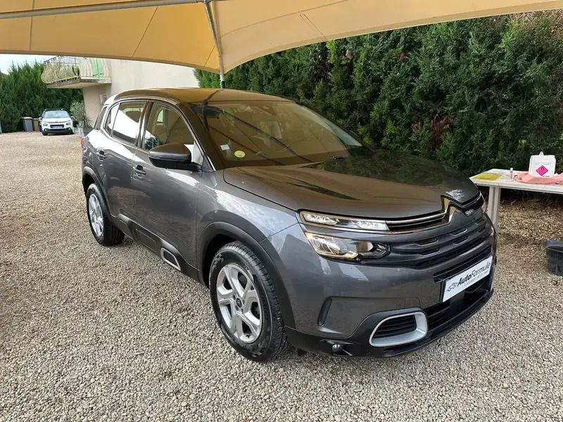 Gris Utilisé 2020 Citroën C5 Aircross Business Class SUV | 15 870 € (Prix juste) - Image 1/4