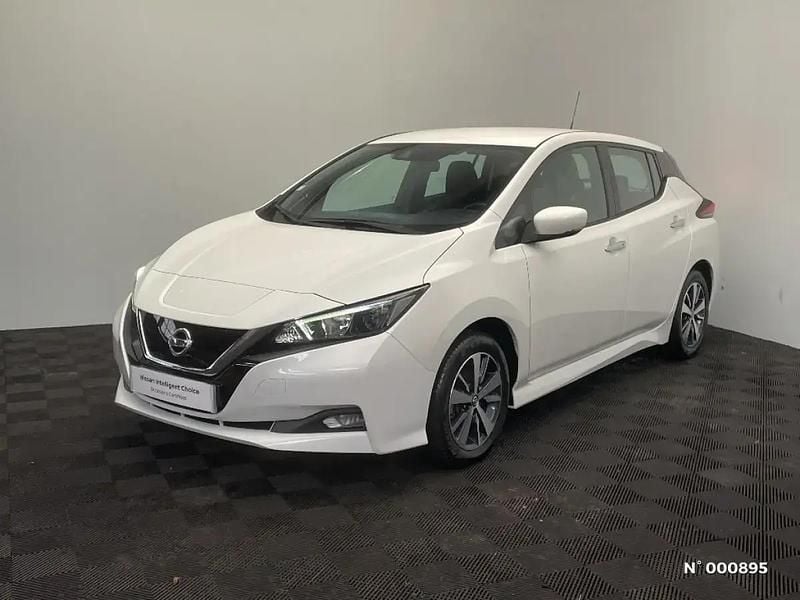 Blanc Occasion 2021 Nissan Leaf Acenta Citadine | 15 790 € (Prix juste) - Image 1/4