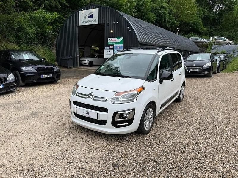 Blanc Utilisé 2016 Citroën C3 Picasso Exclusive Monospace | 6 500 € (Prix juste) - Image 1/4