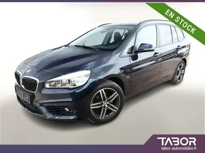 Bleu Utilisé 2018 BMW 218 Gran Tourer Sport Line Monospace | 16 988 € - Image 1/4