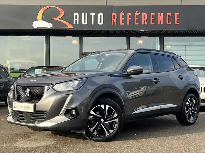Gris Utilisé 2021 Peugeot 2008 Allure SUV | 14 990 € (Prix juste) - Image 1/4