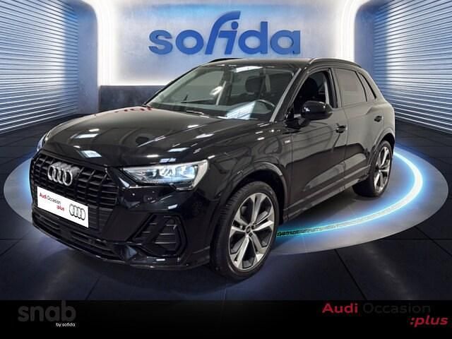 Noir mythe métallisé Occasion 2022 Audi Q3 S-Line SUV | 32 900 € - Image 1/4