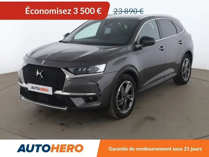 Gris Utilisé 2021 DS Automobiles DS7 Crossback Grand Chic SUV | 20 390 € (Bon prix) - Image 1/2