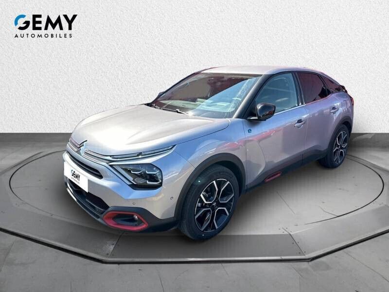 Gris Utilisé 2023 Citroën e-C4 Shine Berline | 20 950 € (Bon prix) - Image 1/4