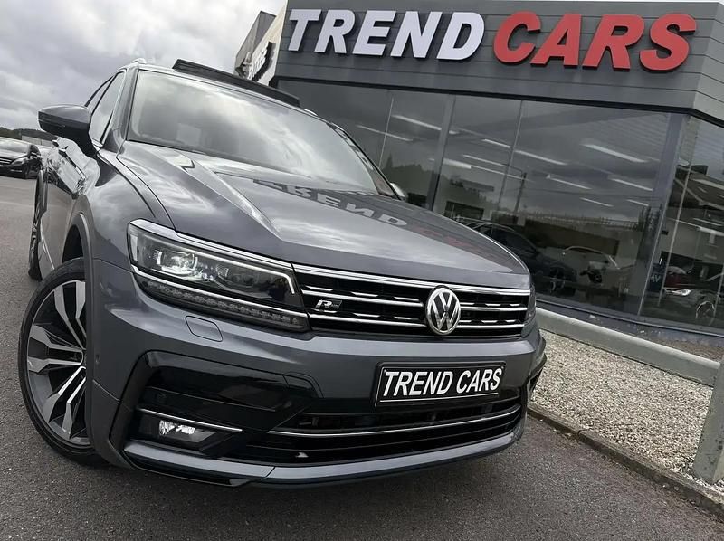 Gris Utilisé 2019 VW Tiguan Allspace R-line SUV | 32 999 € (Prix juste) - Image 1/4