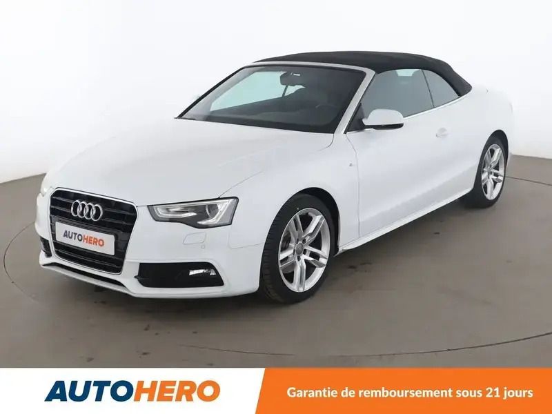 Blanc Utilisé 2014 Audi A5 Cabriolet Sport Cabriolet | 20 390 € - Image 1/2