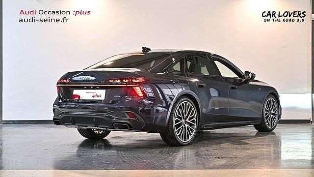 Occasion Audi A6 Exclusive 367 ch (269 kW) 2026 Bleu firmament métallisé noir brillant Berline