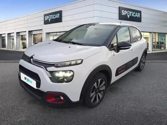 Blanc banquise (o) Utilisé 2020 Citroën C3 PureTech Berline | 9 990 € - Image 1/4