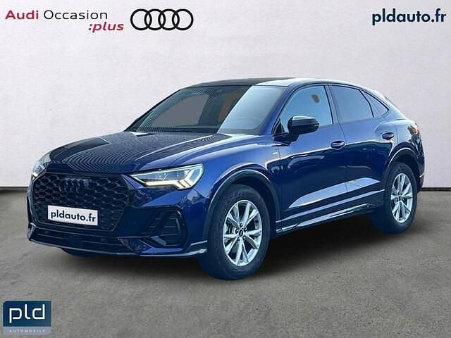 Bleu navarre métallisé Utilisé 2025 Audi Q3 Sportback S-line plus SUV | 46 990 € (Prix juste) - Image 1/4