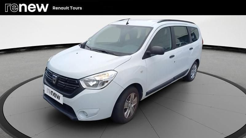 Blanc Utilisé 2021 Dacia Lodgy Essentiel Monospace | 15 999 € (Prix assez cher) - Image 1/4