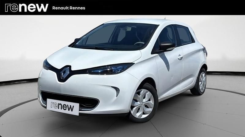 Blanc Occasion 2019 Renault Zoe Citadine | 9 990 € (Prix assez cher) - Image 1/4