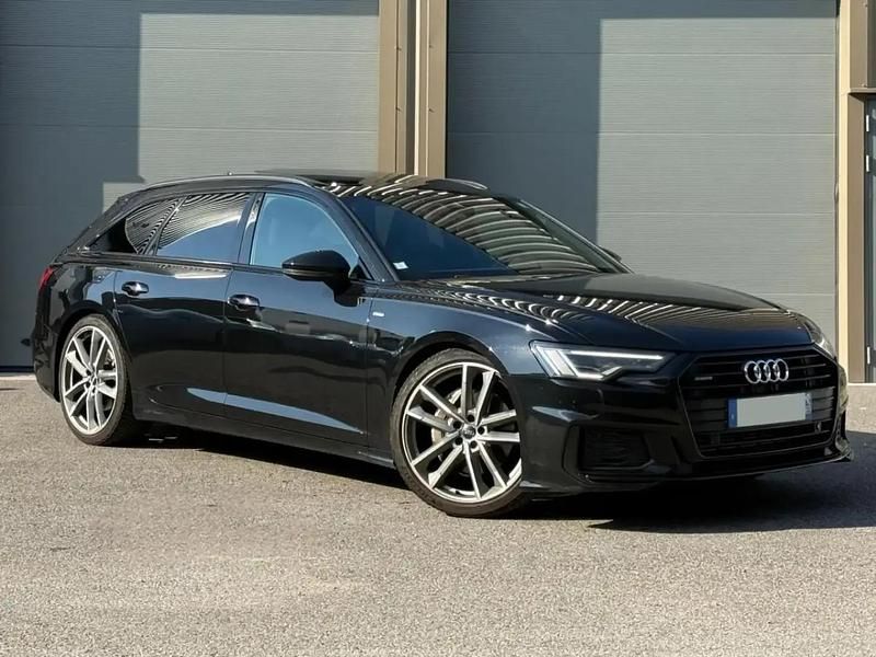 Noir Occasion 2019 Audi A6 S-Line Break | 26 990 € (Prix juste) - Image 1/4