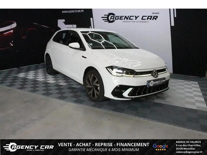 Blanc Utilisé 2022 VW Polo R-line Coupé | 20 290 € (Prix assez cher) - Image 1/4