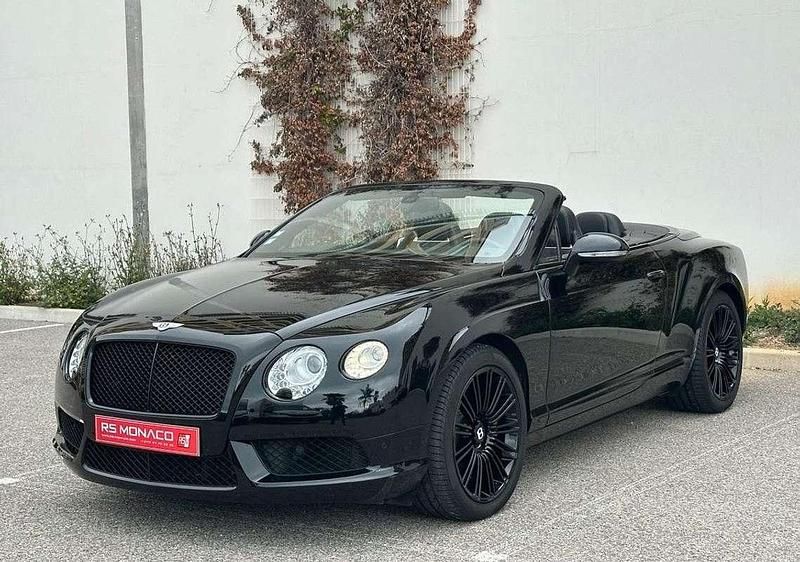 Occasion Bentley Continental GT Convertible 508 ch (373 kW) 2013 Noir Cabriolet