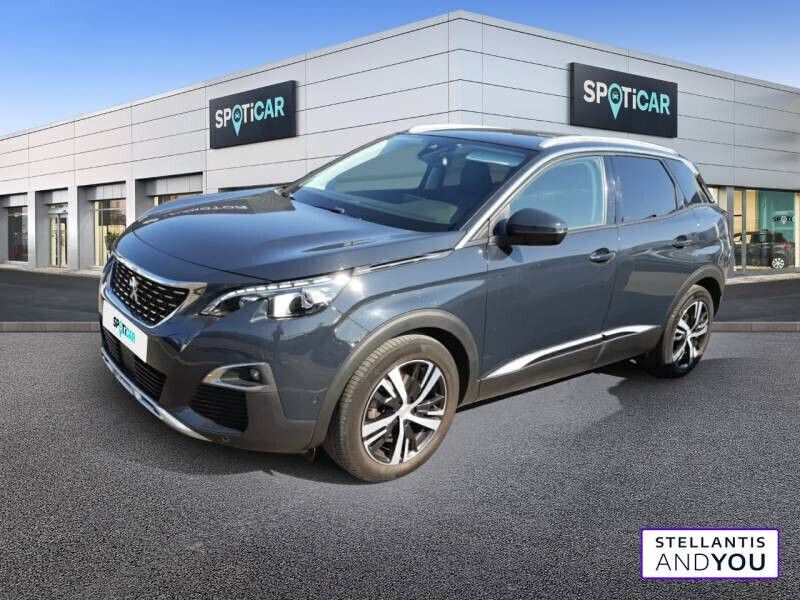 Gris Utilisé 2019 Peugeot 3008 Allure | 17 190 € (Bon prix) - Image 1/4